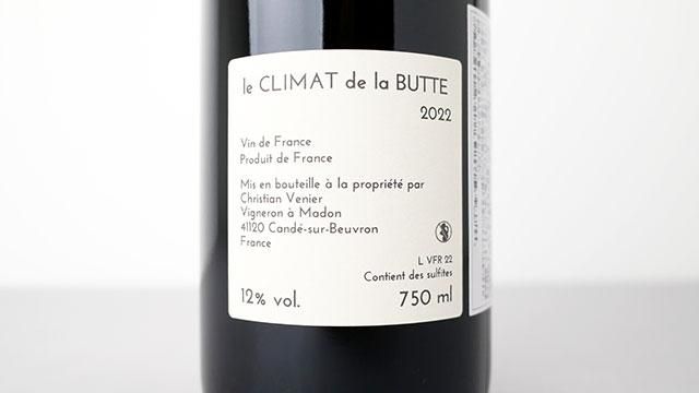 3920] Le Climat de la Butte 2022 Christian Venier / ル・クリマ・ド