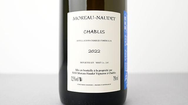 4960] Chablis 2022 Domaine Moreau Naudet / シャブリ 2022
