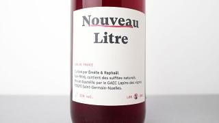 [4100] Vin de France Rouge Nouveau Litre 2023(1000ml) EMELIE HURTUBISE & RAPHAEL BEYSANG 