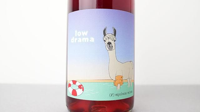 そのら様　②ピンク　青　③ワインレッド　おてて横 2320] Low Drama Rose 2023 ( l )equinox wines / ロウ・ドラマ・ロゼ