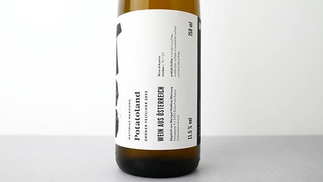 3360] POTATO LAND Gruner Veltliner 2023 Warnung / ポテト