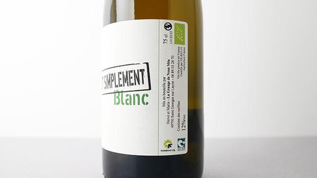 2320] Tout simplement Blanc 2022 La Grange de Noue Mea