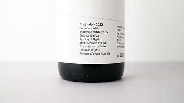 2800] Pinot Noir 2022 Vinarstvi Kacetl / ピノノワール 2022