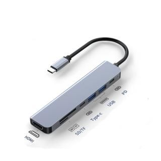 <img class='new_mark_img1' src='https://img.shop-pro.jp/img/new/icons33.gif' style='border:none;display:inline;margin:0px;padding:0px;width:auto;' />USB Type-C ϥ 7in1 USB-C ϥ c Type-C Ѵץ HDMI SDɥ꡼ USB3.0ݡ ѥ ¿ǽ