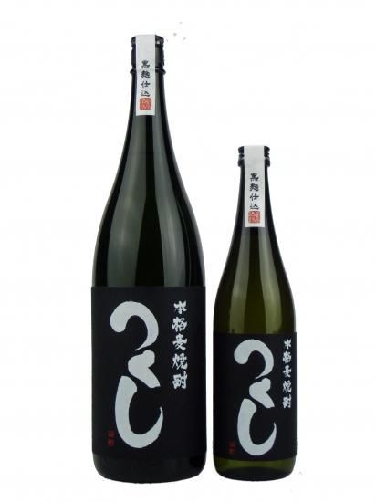 黒ラベル焼酎 1800ml×6本セット つくし 黒ラベル 25度 720ml