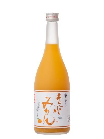 日本酒 と魔王 アカブ楽器正宗あらごしみかんなどしごうびん新品約半額 あらごし みかん【梅乃宿酒造】奈良県720ml｜蔵元直送リキュール