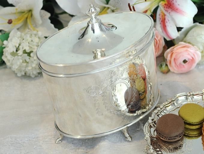 アンティーク ビスケットジャー MEREDITH&amp;DREW アンティーク ビスケットジャー MEREDITH AND DREW BISCUITS