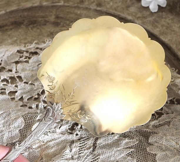 フランスアンティーク銀器【純銀950(95%)】美彫りサービング フランスアンティーク銀器【純銀950(95%)】美彫りサービング