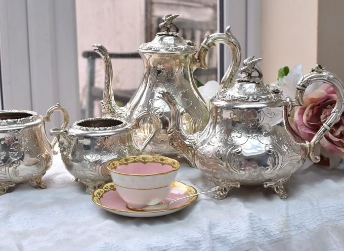 ティーセット・ティーポット - Edwardian Dreams Antiques/英国 ティーセット・ティーポット - Edwardian Dreams Antiques/英国