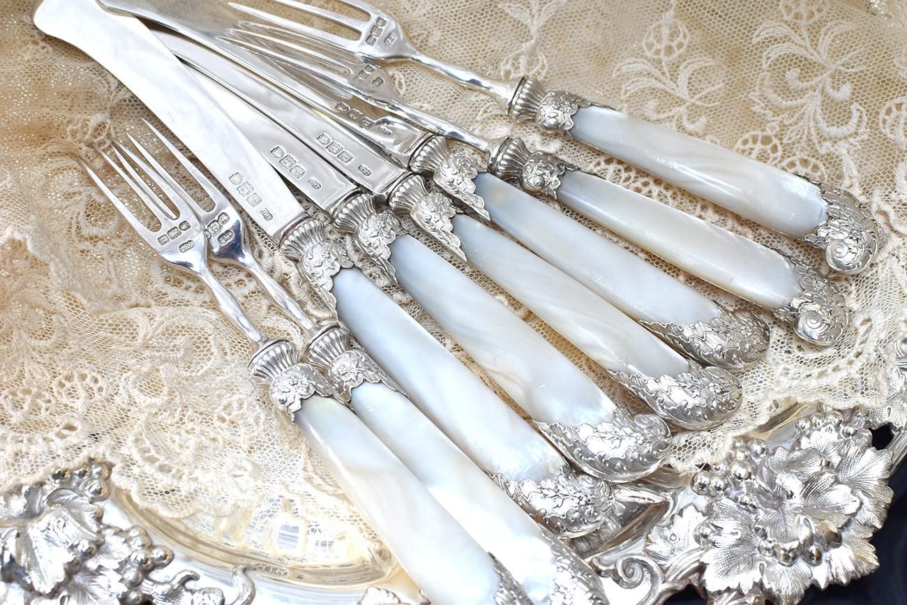 カトラリー類 - Edwardian Dreams Antiques/英国骨董銀器・仏 カトラリー類 - Edwardian Dreams Antiques/英国骨董銀器・仏