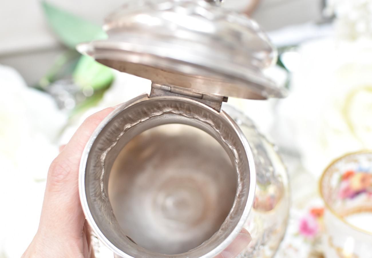 I25 フランス 楽器文様 オーケストラ 純銀950 ティーポット コーヒー I25 フランス 楽器文様 オーケストラ 純銀950 ティーポット