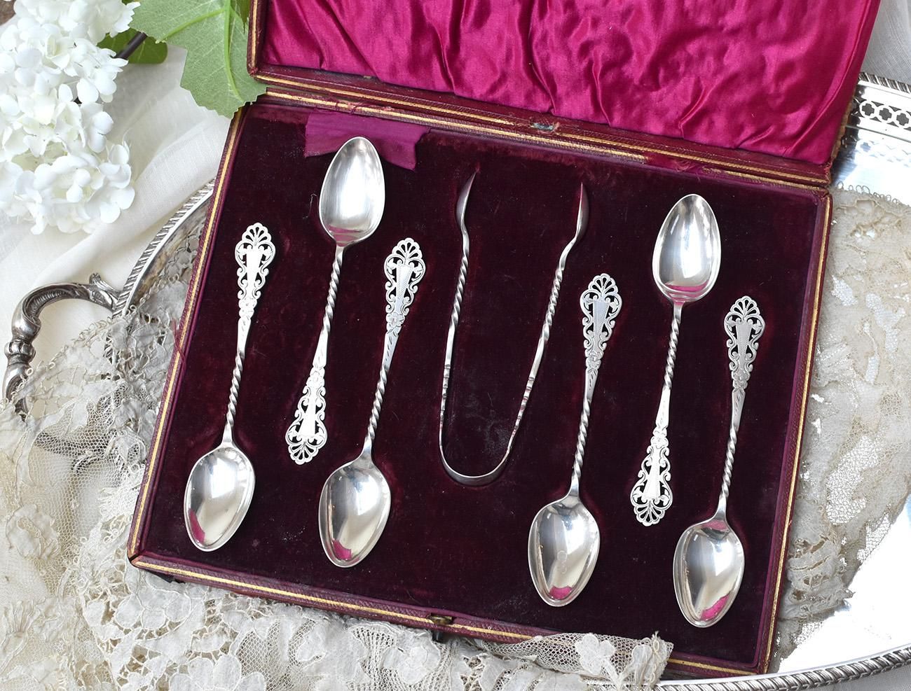 シルバープレート(銀メッキ製品) - Edwardian Dreams Antiques