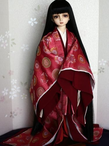 袿と単桃花色（ももはないろ）SD・13SD・DD共通j-0009R - 彩花