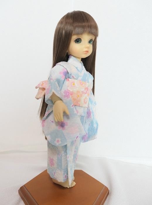 Dayuanbao    Doll着物 New BJD Doll Clothes Peony/Sakura Printed Japanese Kimono 1