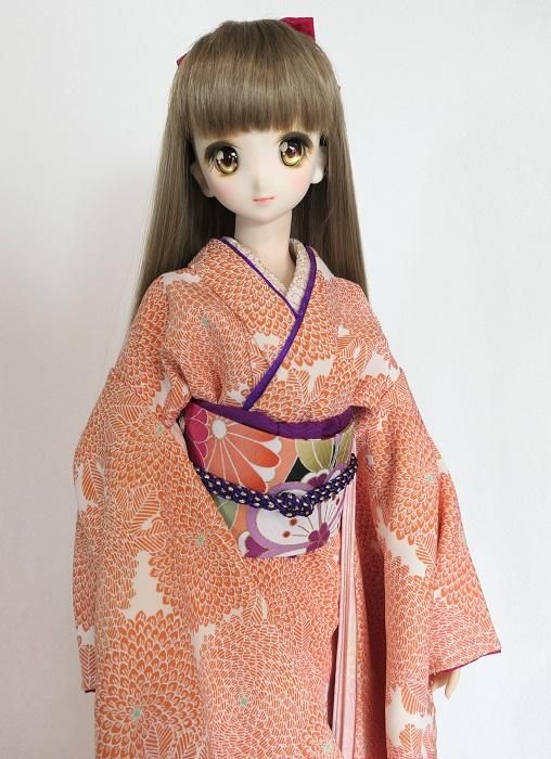 DWS5 ドール衣装 ドール用服 振袖和服 着物 洋装 1/4 DWS5 ドール衣装 ドール用服 振袖和服 着物 洋装 1/4