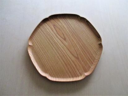 しょうちゃん！四十沢木材工芸KITOケヤキ雪輪盆1尺1寸2点おまとめ 楽天