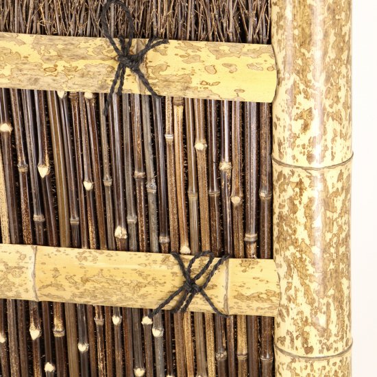 長岡銘竹が生み出した袖垣～西山垣～ - 京都の伝統工芸・竹の雑貨 