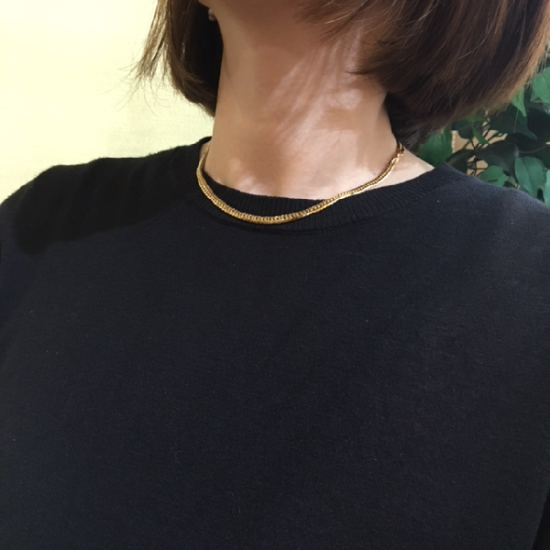 6面ダブル K18 40cm/20g 喜平ネックレス - ジュエリーKANDAオンラインショップ