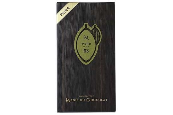 Bean to barチョコレート ペルー63％ - MAGIE DU CHOCOLAT 公式通販サイト