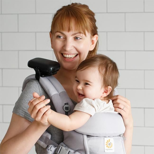 Baby Hopper ベビーホッパーが贈る ベビーカー ベビーキャリア用ポータブル扇風機 赤ちゃんと一緒にお出かけ 暑さ対策