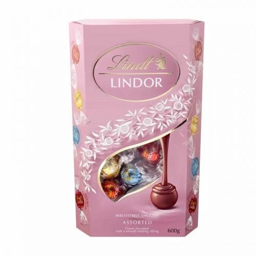  LINDT ɡ LINDOR  600g ԥ   ߥ륯 ۥ磻 ƥåɥ ֥祳졼 ե 祳졼 ȥ COSTCO