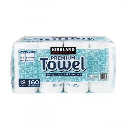  ͥ㡼 åڡѡ ڡѡ 12 ץߥॿ KIRKLAND Signature  ڡѡ 160å ȥ COSTCO