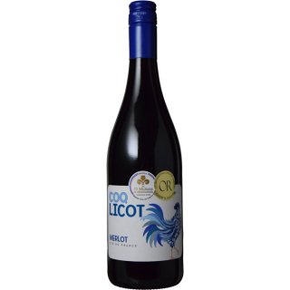 ں߸˰ݥۥꥳ 2021750ml<br>COQ LICOT Merlot Vin de France