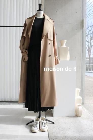 22-05 プリーツスカート(マキシ丈) - MAISON de R 22-05 プリーツスカート(マキシ丈) - MAISON de R