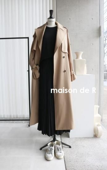 22-05 プリーツスカート(マキシ丈) - MAISON de R 22-05 プリーツスカート(マキシ丈) - MAISON de R
