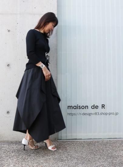 21-06 ORIGAMIスカート - MAISON de R