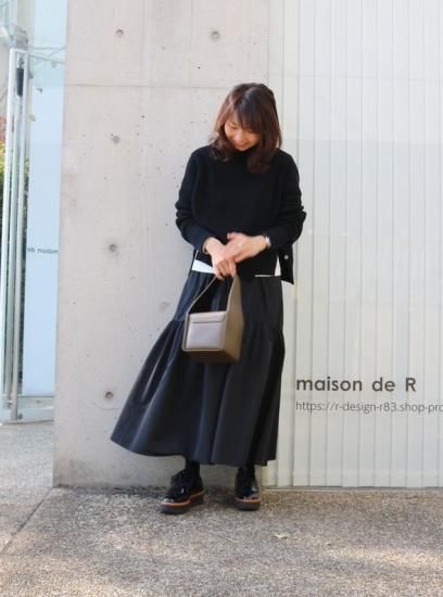 メモリーギャザースカート着画コーデなど | maison de R