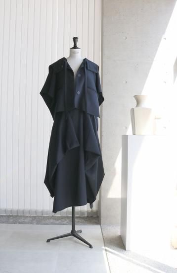 22-04 オックスORIGAMIスカート - MAISON de R 22-04 オックスORIGAMIスカート - MAISON de R