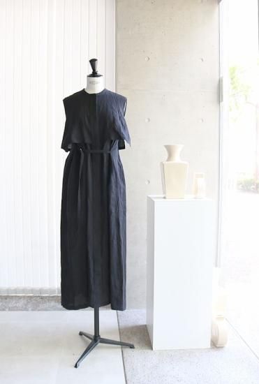 ［完成品］ノーブルヨークワンピース 110size 22-08 リネンノースリーブヨークワンピース - MAISON de R