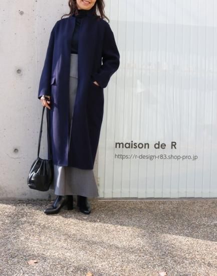 22-09 リバー仕立て・チェスターコート - MAISON de R