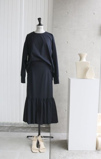 23-02　裾ギャザーバルーンスカート - MAISON de R