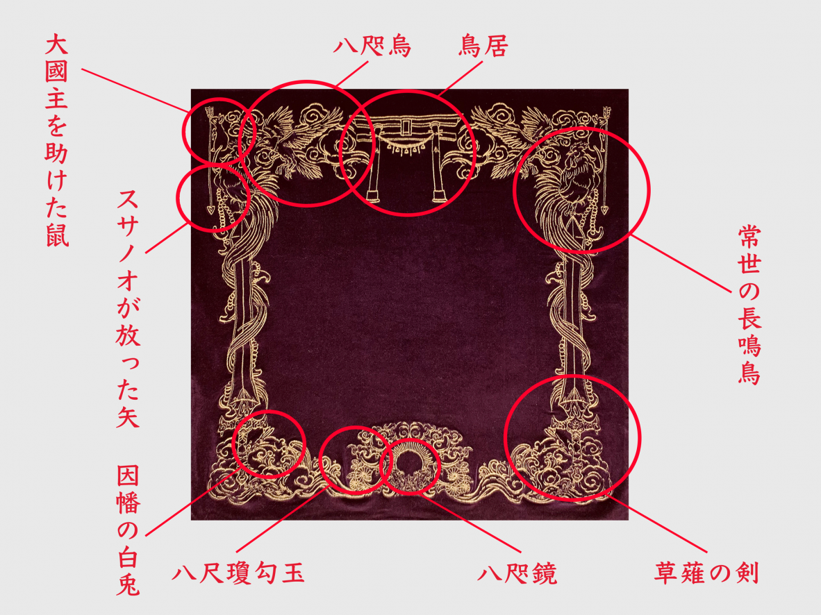 八百万の神カードオリジナルマット - 八百万の神開運グッズ