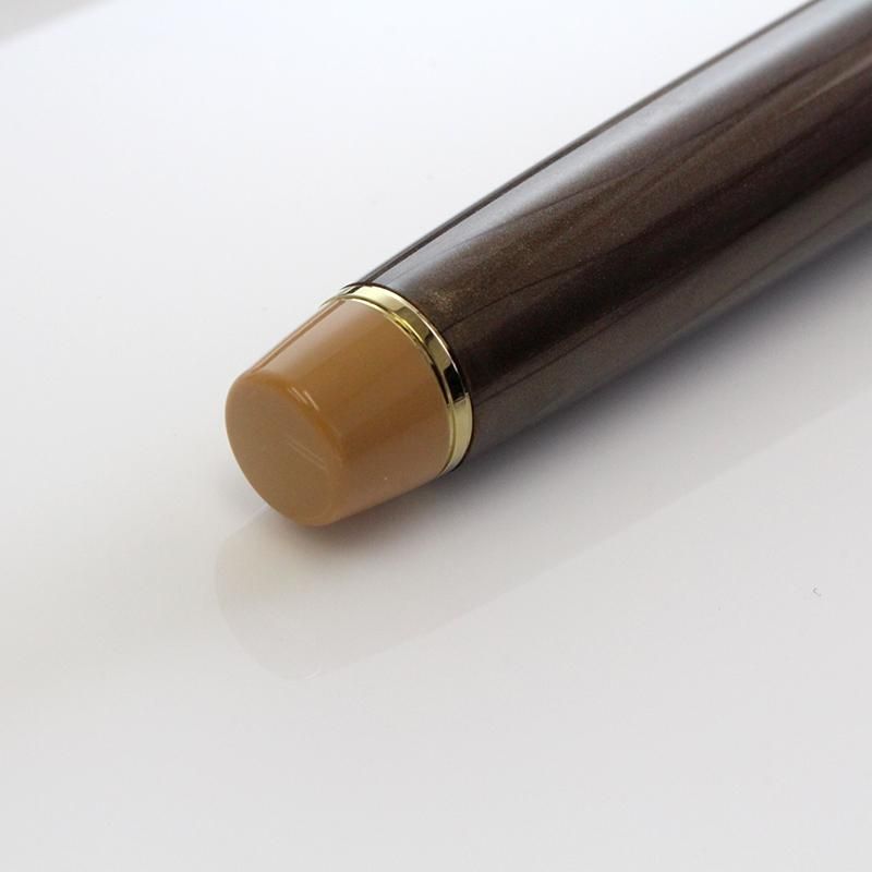 送料無料]石丸文行堂 長崎美景 第11弾万年筆 ツシマヤマネコブラウン