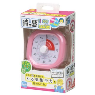 ソニック リビング学習 トキ・サポ 時っ感 タイマー10・ LV-3062-P ピンク