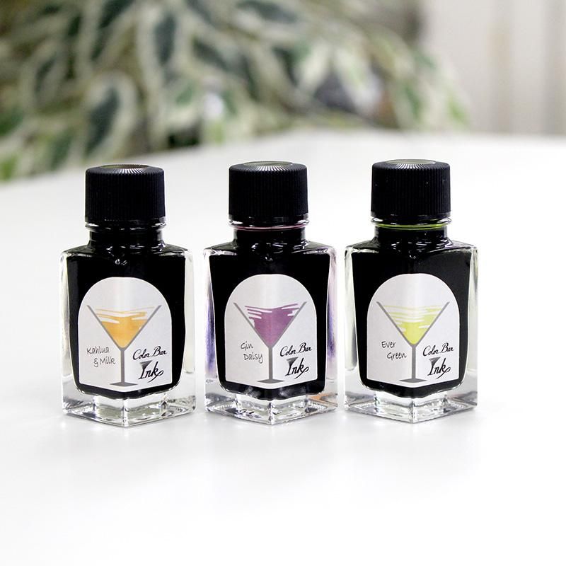 3本入り](み)のオススメ！カラーバーインク「ほろよいセット」| 石丸文