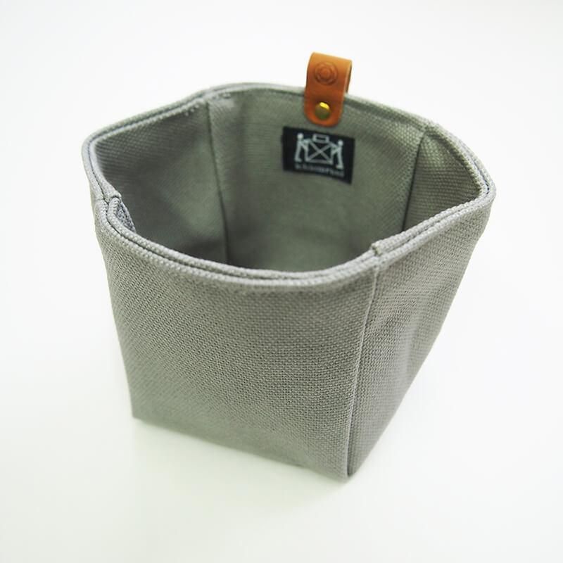 通販] KAWAGUCHI Cohana 帆布の小間物入れ ふかがわねず GY | 石丸文行
