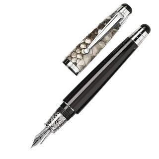 【箱付き美品】　シグナム　ノーバ　万年筆　パープル　18K 箱付き美品】シグナムノーバ万年筆パープル18K