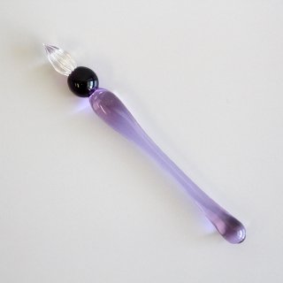 ぐり工房 ガラスペン グラマラス・ショート Purple