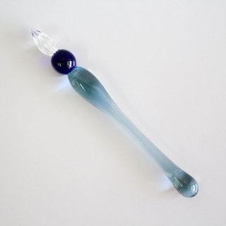 ぐり工房 ガラスペン グラマラス・ショート Blue