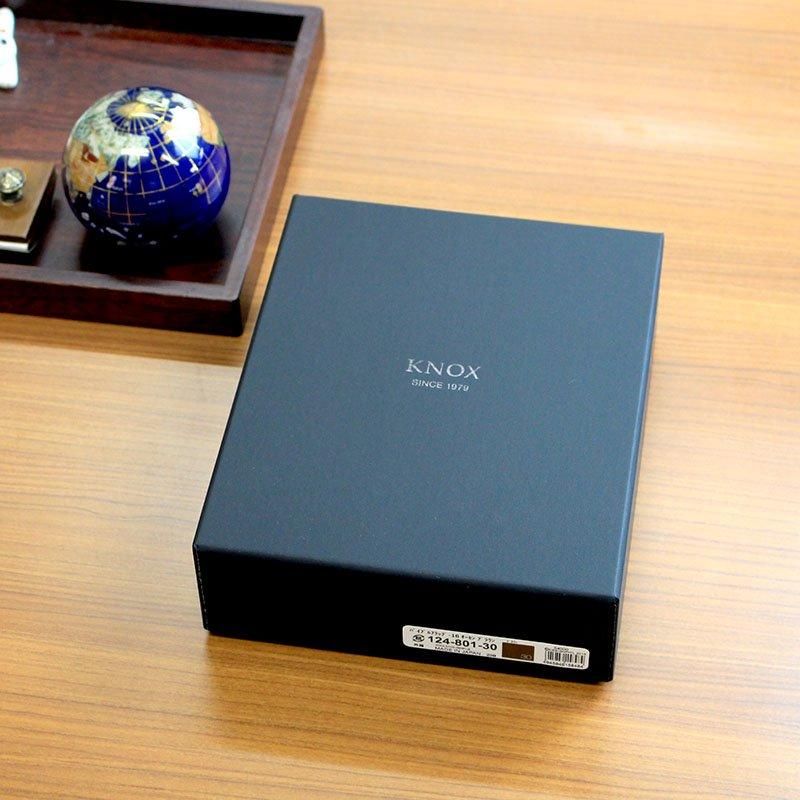 通販][送料無料] KNOX オーセン システム手帳 ブラック バイブル