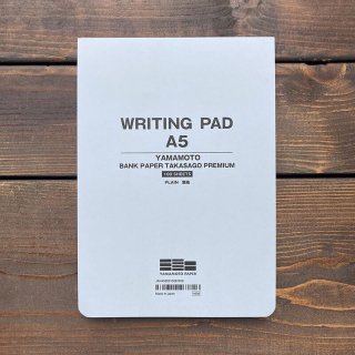 ܻ WRITING PAD A5 / BANK PAPER TAKASAGO PREMIUM