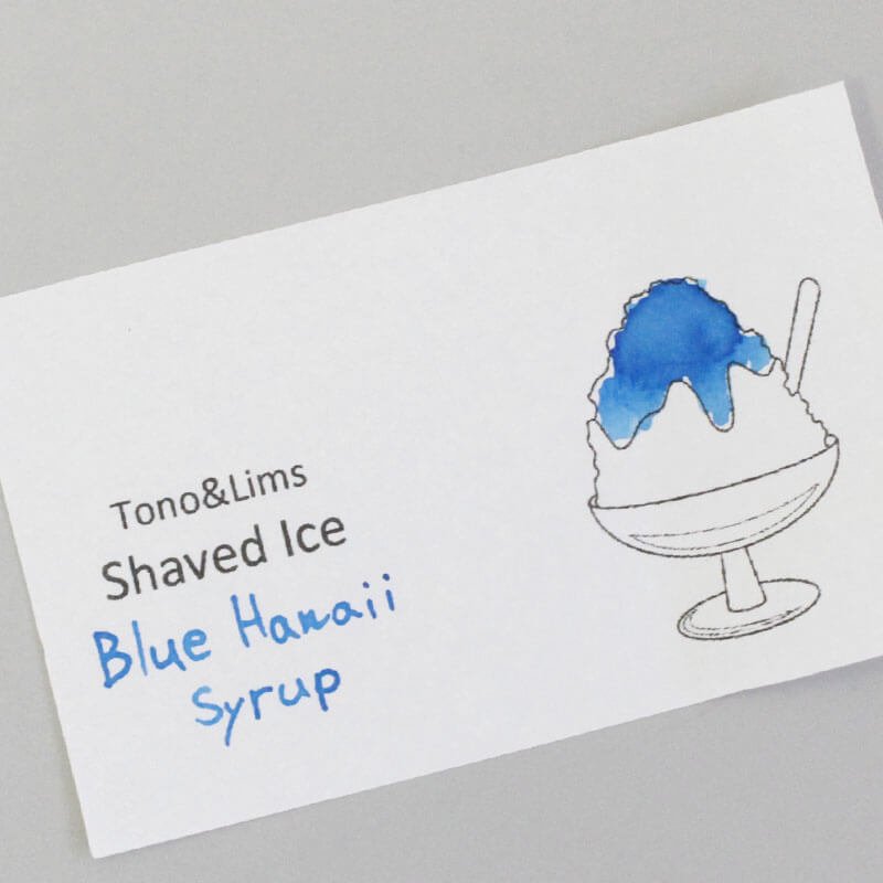 通販]TONO＆LIMS Shaved Ice Collection Blue Hawaii Syrup 石丸文行堂オンラインストア