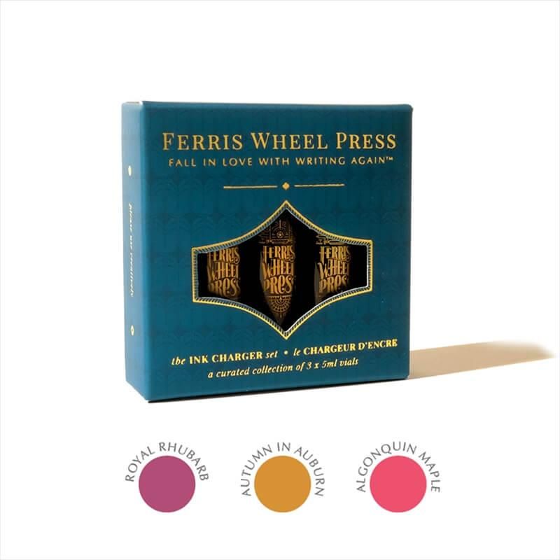 【Ferris Wheel Press】インク 5本セット 通販] FERRIS WHEEL PRESS インクチャージャーセット オータム イン
