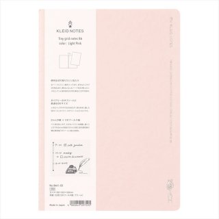 kleid Tiny grid notes B6 Light Pink