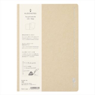 kleid Tiny grid notes B6 Beige