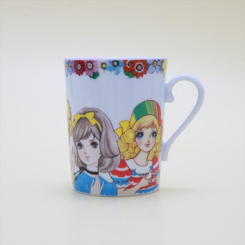 花村えい子　マグカップ 通販] シエル 花村えい子 香蘭社 マグカップ?画業60年記念
